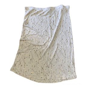 J. Crew Vintage  Floral Jersey Pencil Skirt - M